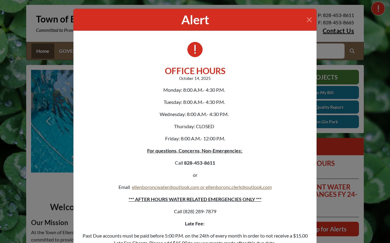 Rutherford County Ellenboro court docket local government and clerk route