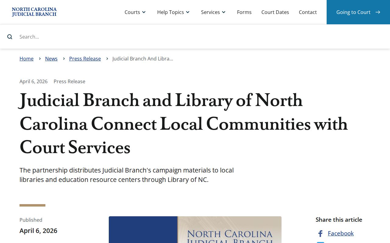 Rutherford County Forest City court docket public access initiative