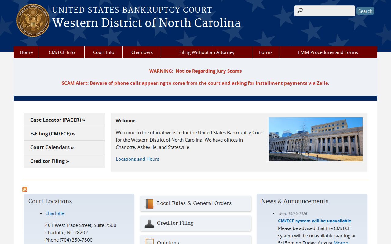 Rutherford County Lake Lure court docket federal bankruptcy distinction