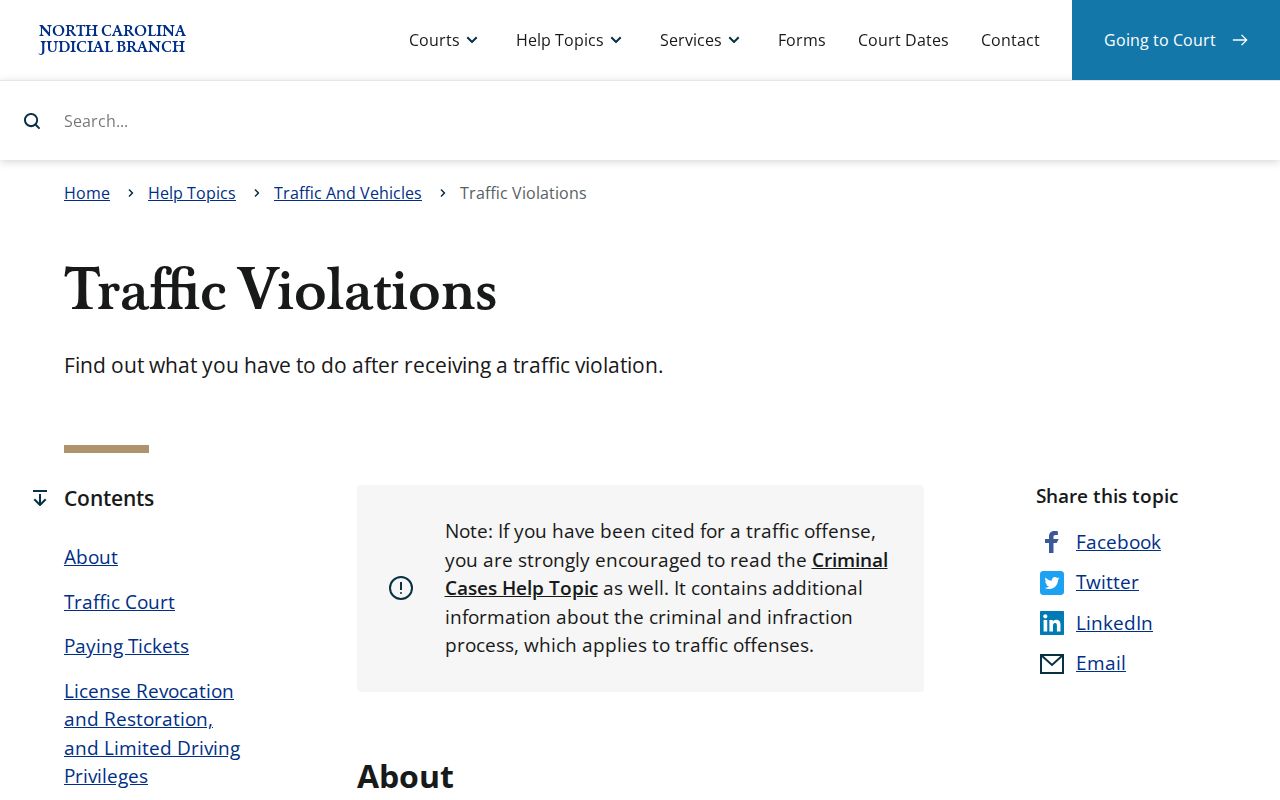 Rutherford County traffic tickets citation lookup and court appearance guidance